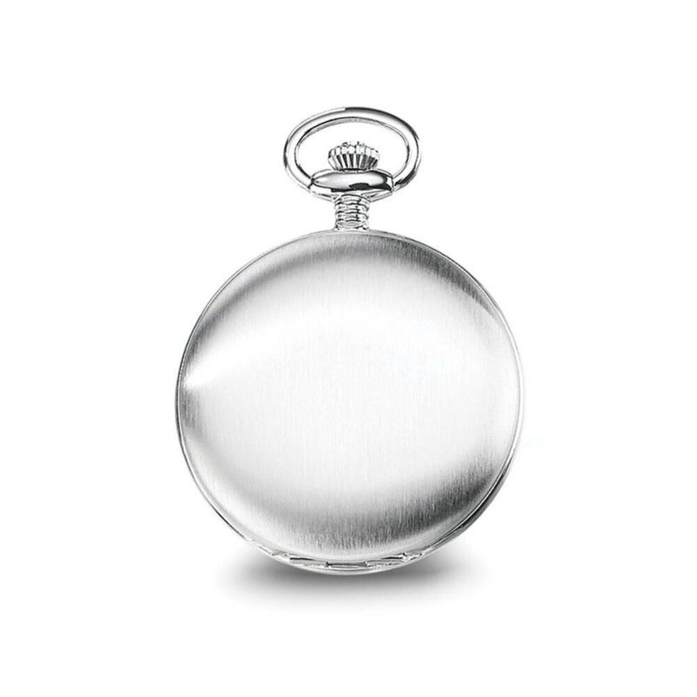 Charles Hubert Stainless Off White Dial Super Slim Pocket Watch - Picture 2 of 4